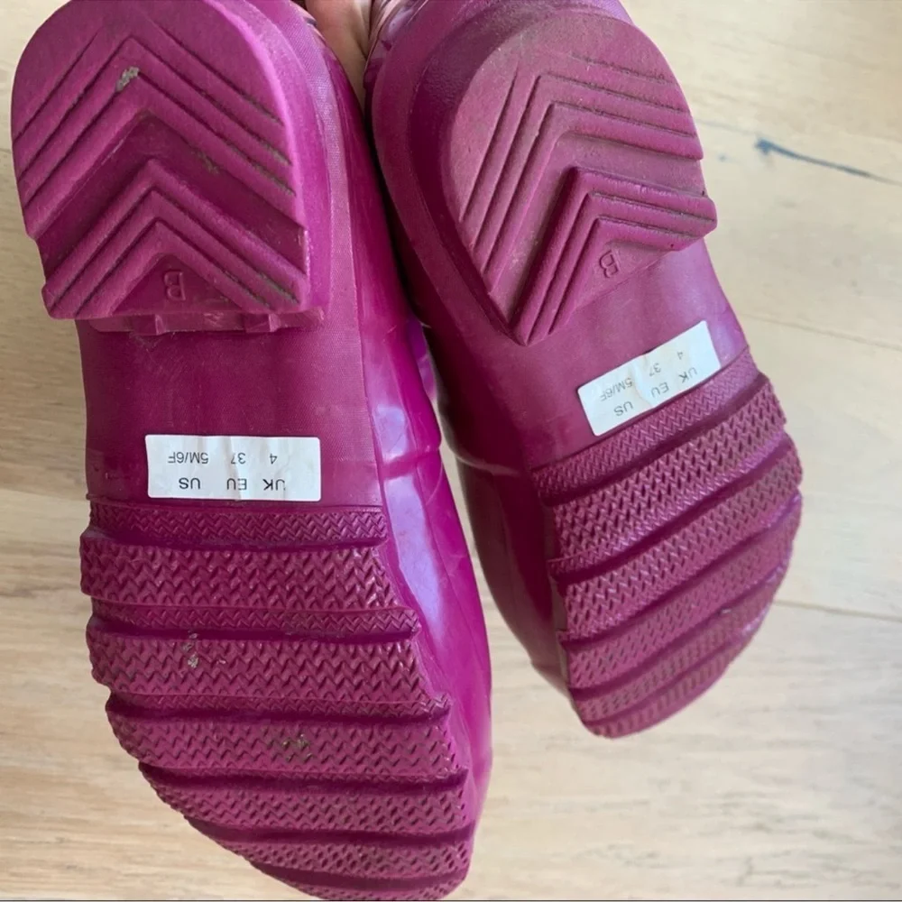 Hunter Purple Marionberry Rain Boots - Picture 2 of 7